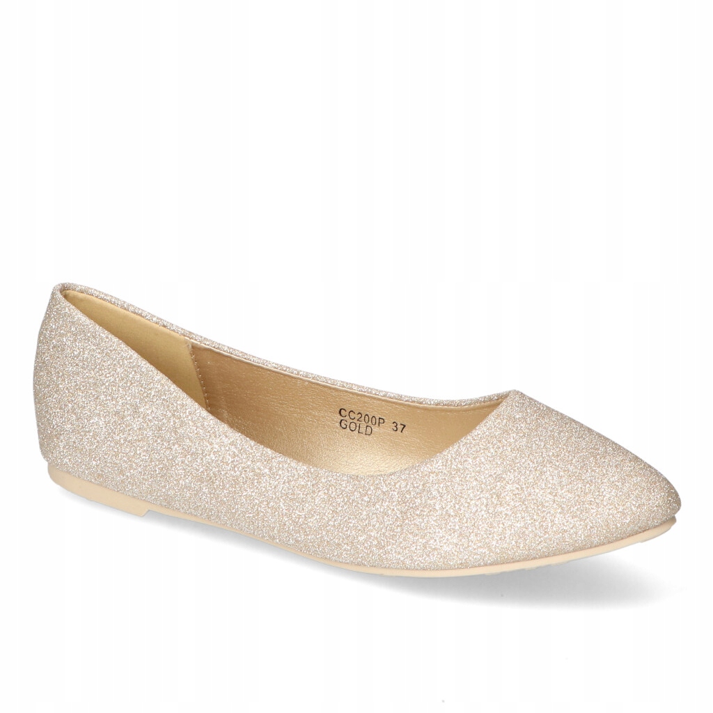 Seastar Baleriny CC200P Złote r. 39 Balerinka Baletka