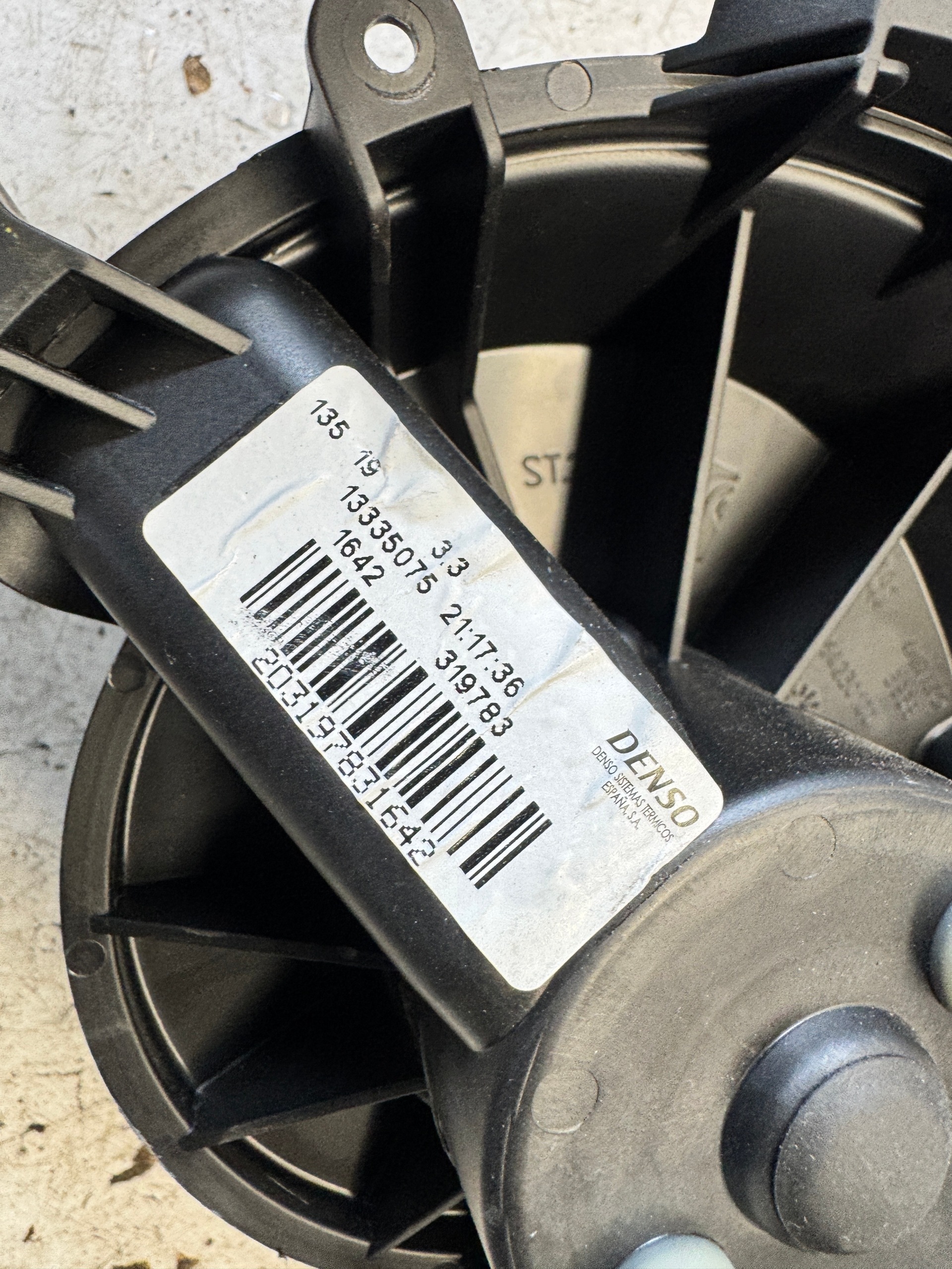 OPEL CORSA E fűtőmotor ventilátor fűtés