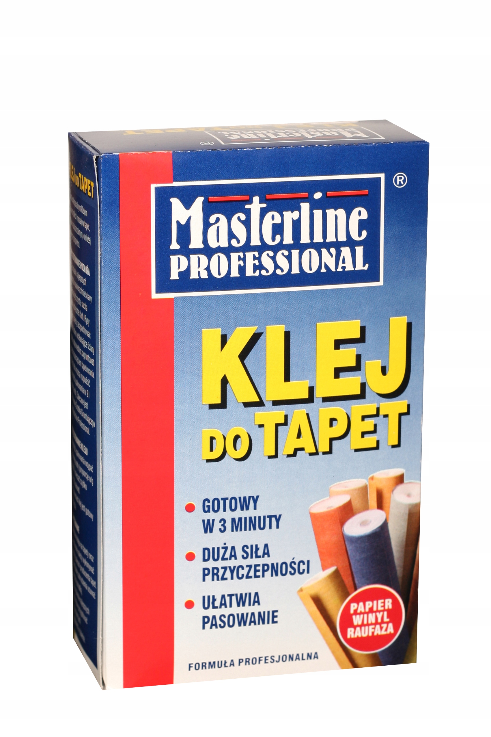 KLEJ DO TAPET NA PODŁOŻU PAPIEROWYM DO 4 ROLEK