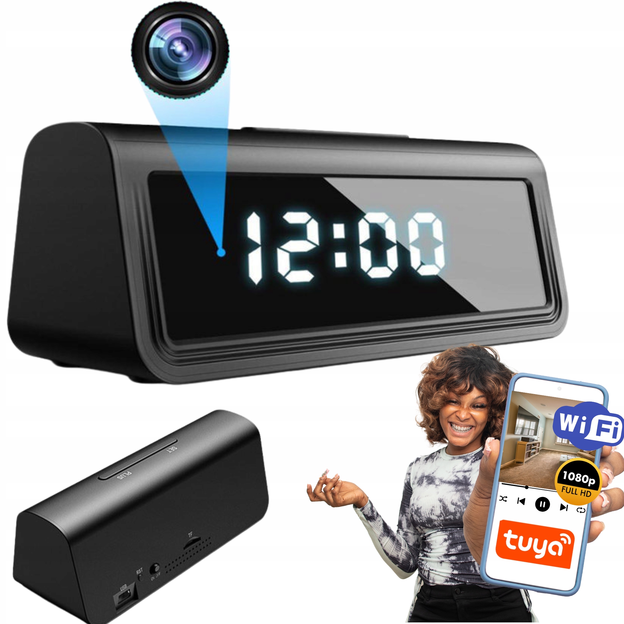 Mini kamera Ruffberg A21 Full Hd z Wi-Fi
