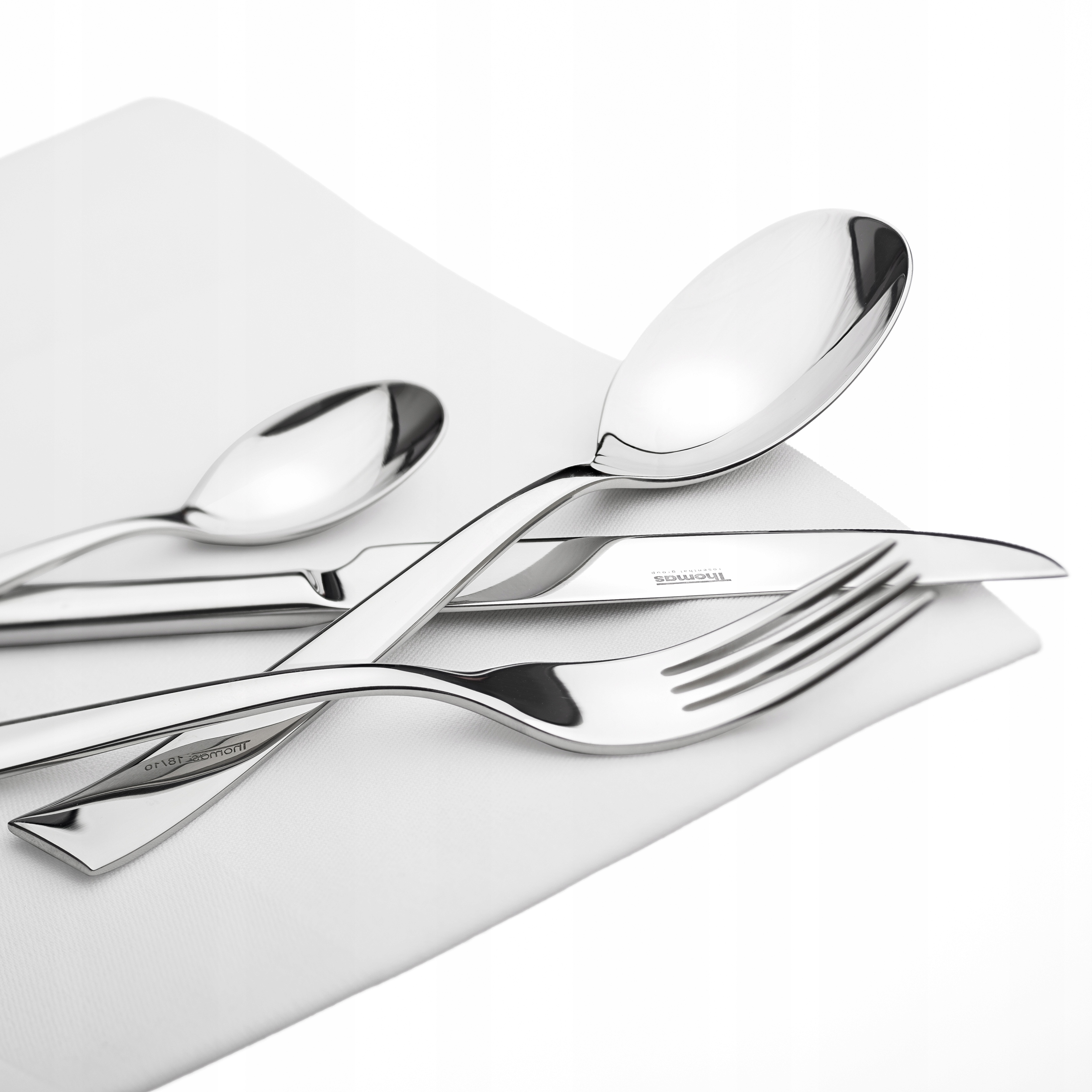 THOMAS ZESTAW SZTUĆCÓW KPL. 4 szt w pudełku POŁYSK Wykończenie połysk