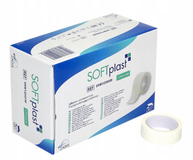 

Włókninowy Plaster, Przylepiec 1,25cmx5m, 24szt