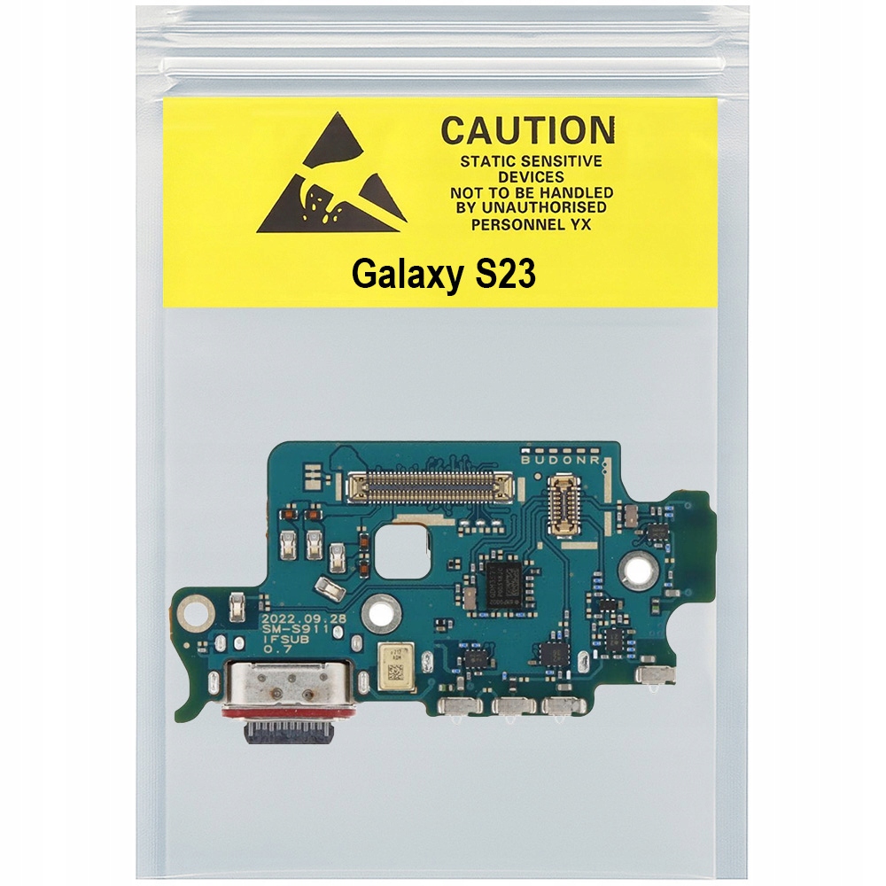 Płytka z gniazdem ładowania Usb do Samsung Galaxy S23 S911B Eu Version Org