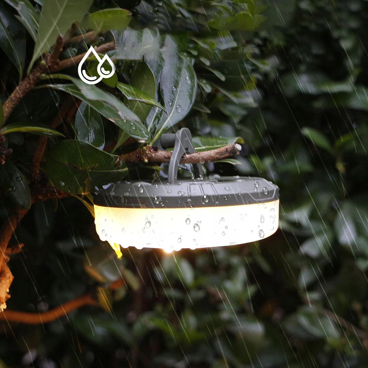 LAMPA DO NAMIOTU KEMPINGOWEGO 5 TRYBÓW OŚWIETLENIA 10 METRÓW EAN (GTIN) 889997430553