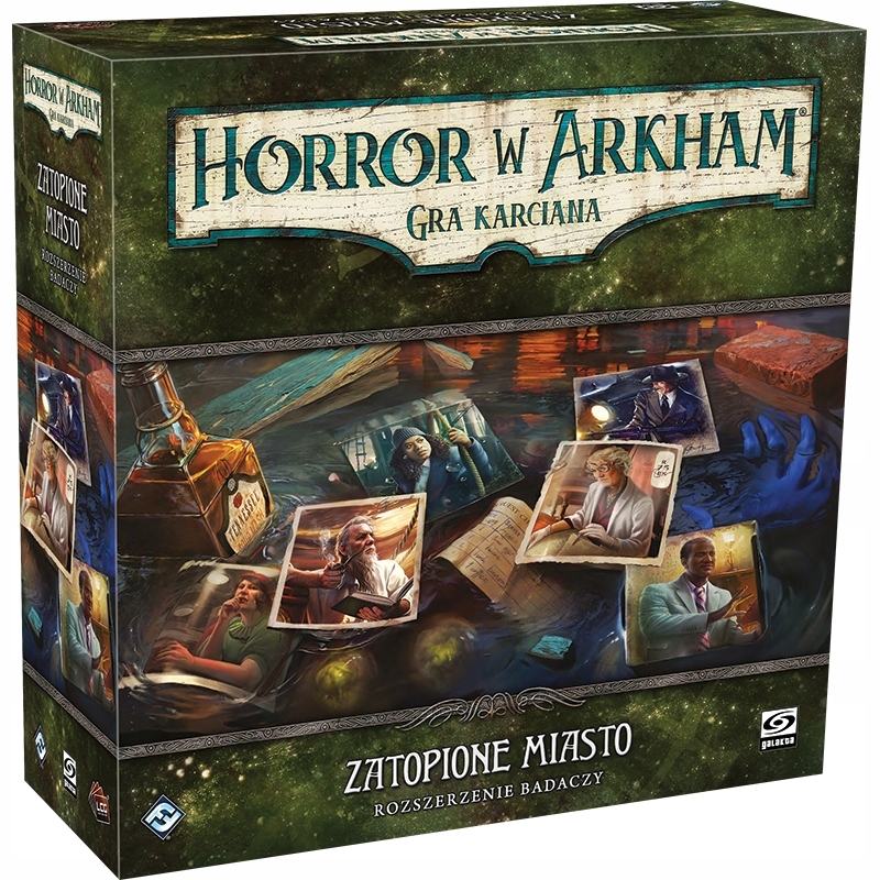 Horror w Arkham Lcg: Zatopione miasto Rozszerzenie badaczy