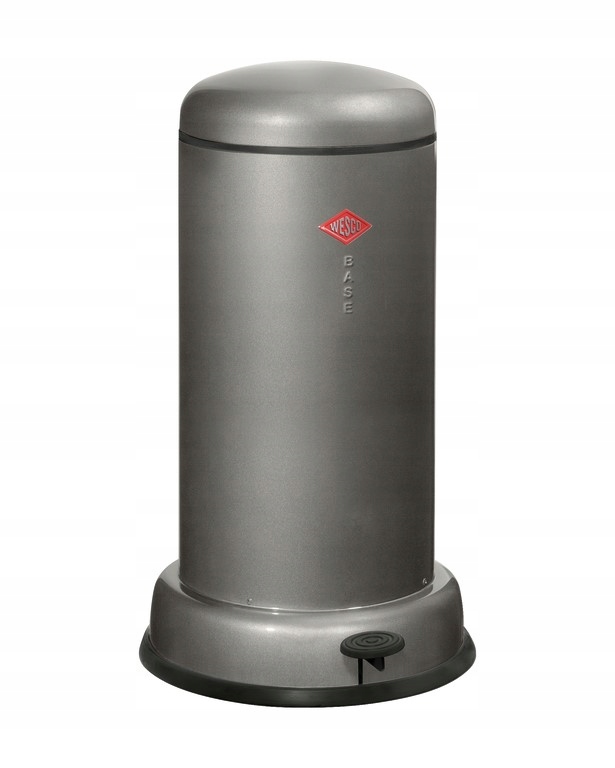 Wesco Kosz na śmieci 20l grafitowy BaseBoy Glossy stal mal proszkowo German