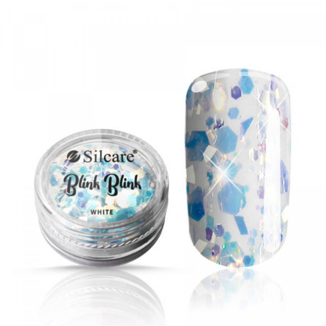 

Silcare Blink Blink White Ozdoby do paznokci