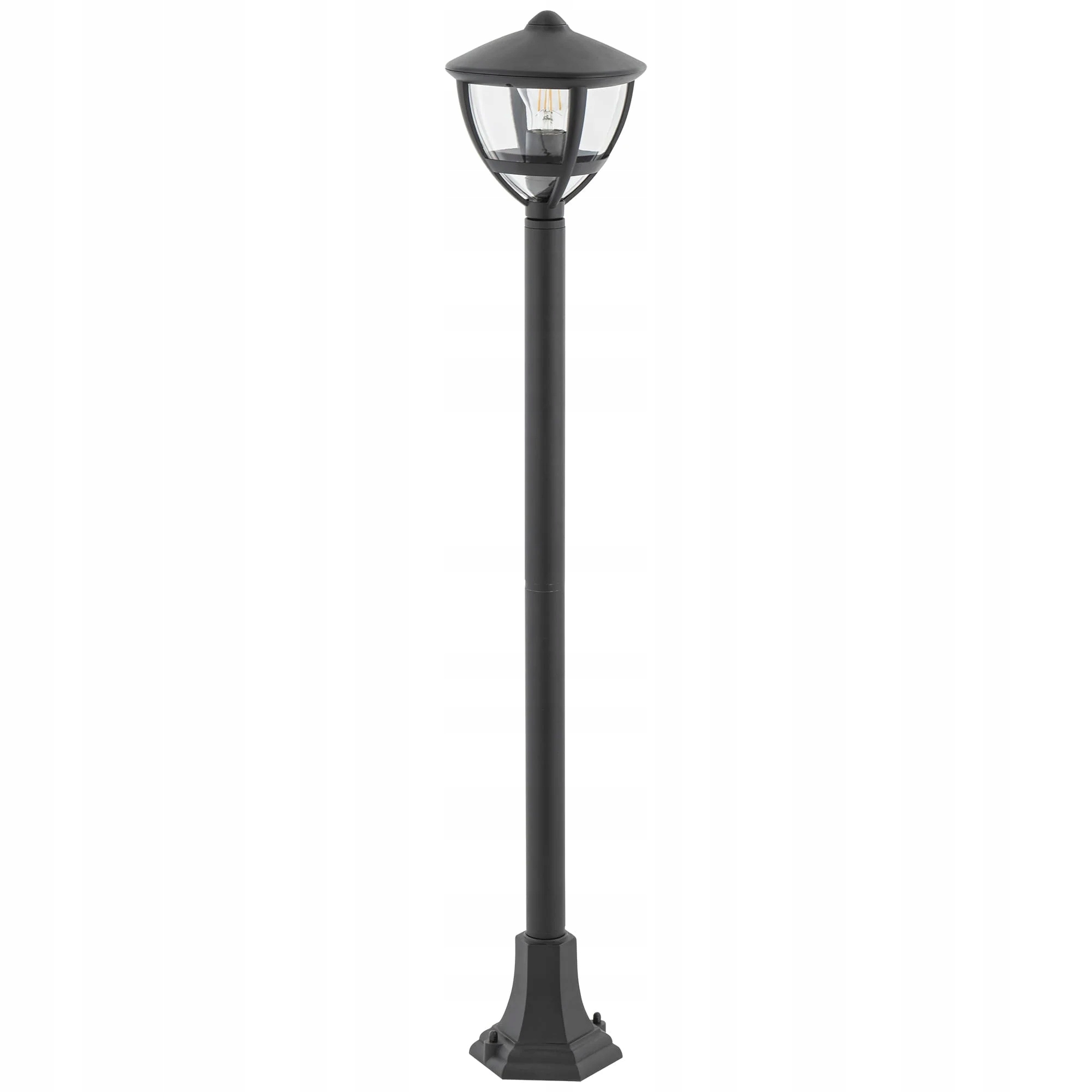 Stojacia lampa s stĺpikom čierna, moderná Nowodvorski