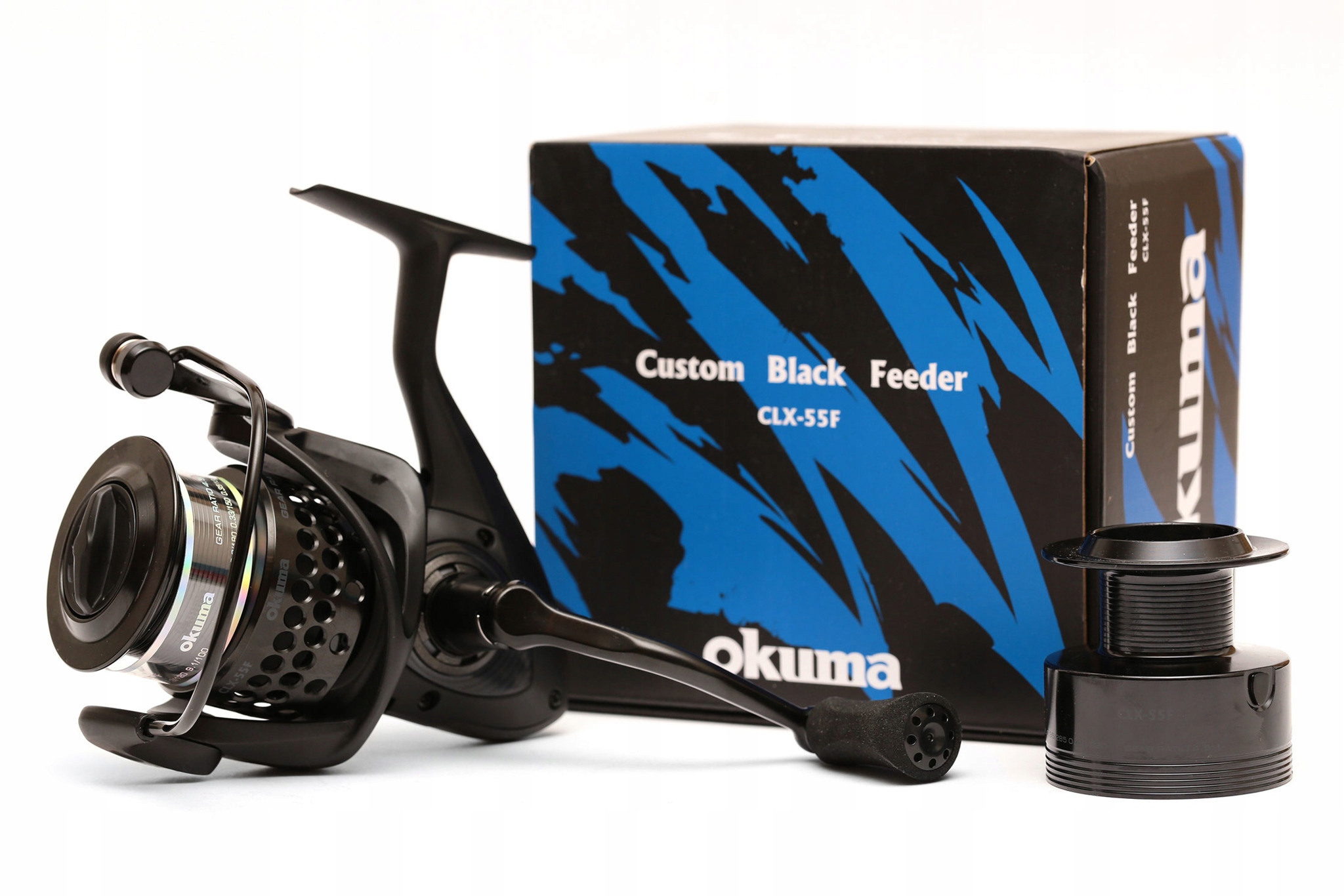 Zemní Naviják Okuma Custom Black Feeder 55F