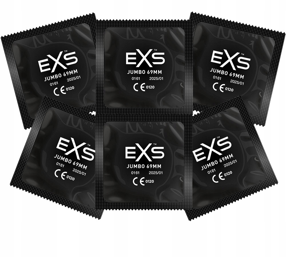 

Exs Jumbo XXL Prezerwatywy 69 mm Większe 25 szt.