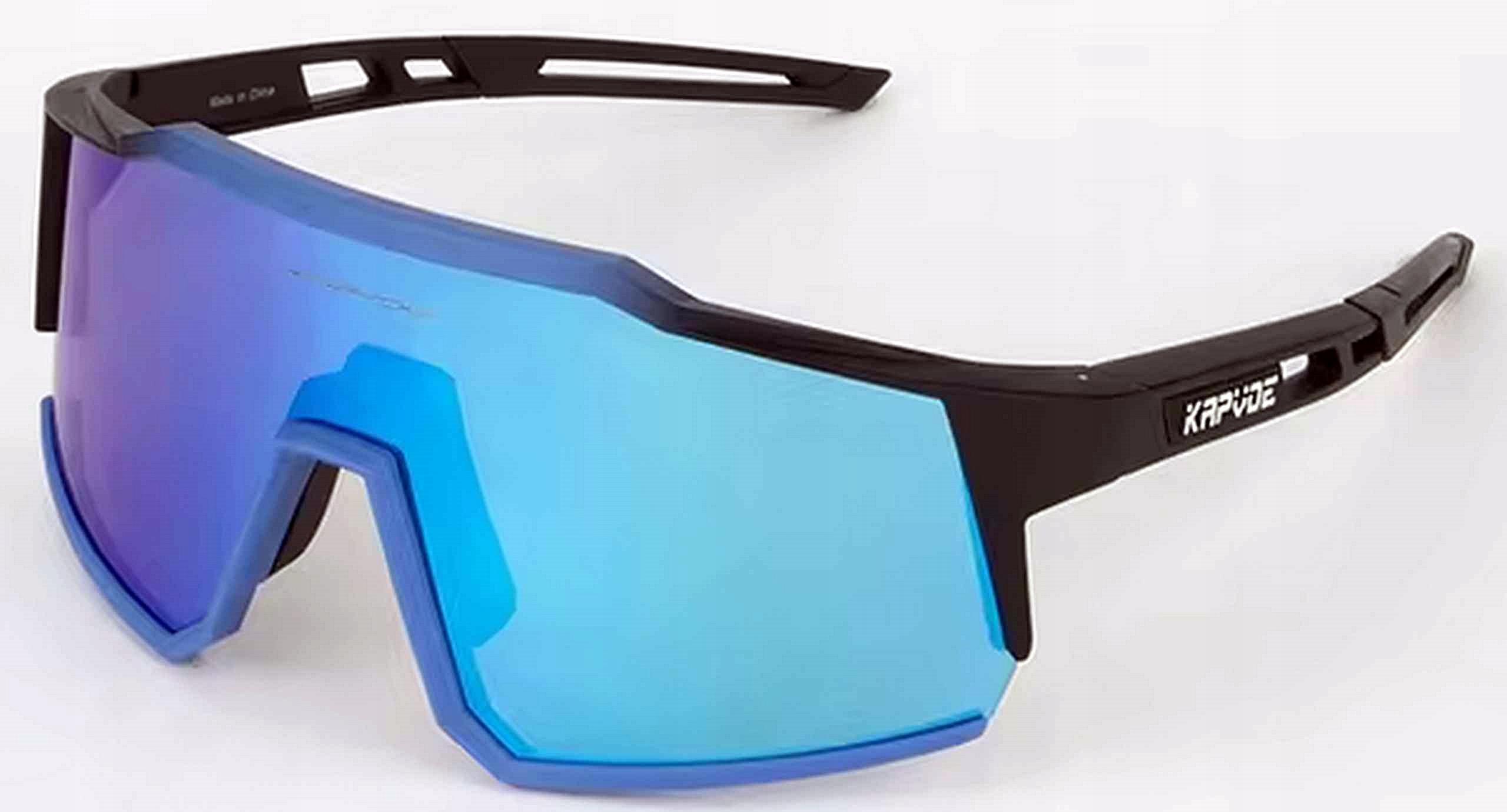 Kapvoe Cyklistické ochranné sluneční brýle 4 typy skel Uv Filtr