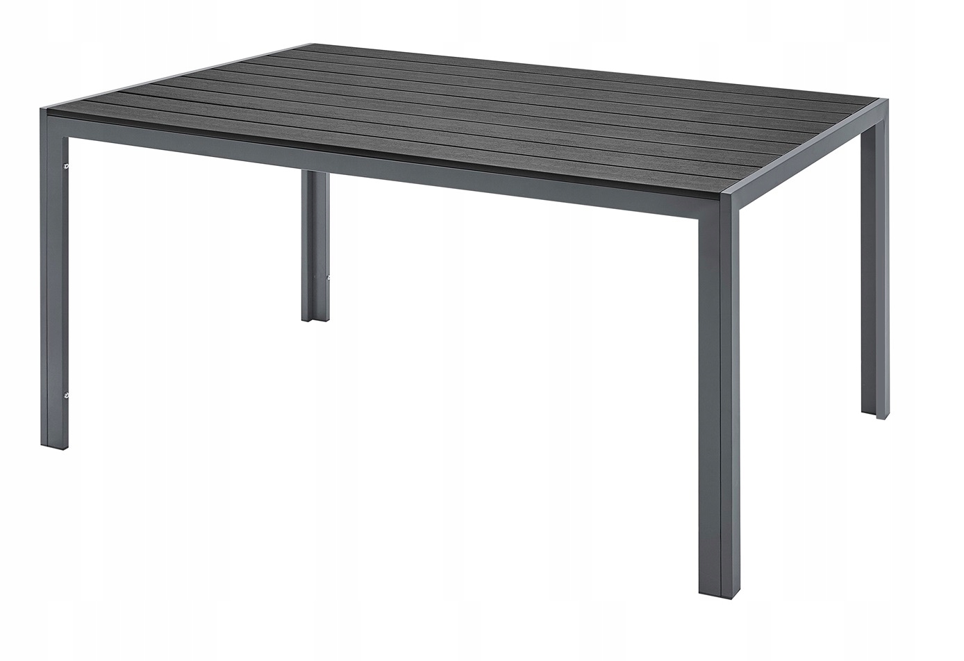 MEBLE OGRODOWE ZESTAW STÓŁ 6+1 NA TARAS BALKON Materiał dominujący inny