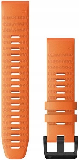 Garmin Pasek do zegarka QuickFit 22 Pomarańczowy silikonowy, 010-12863-01