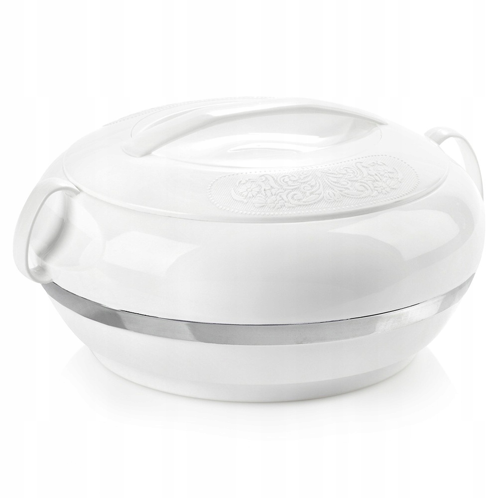 Termoska Na Oběd, Nádoba Na Teplé Jídlo, Ocelová, Vzduchotěsná, 2.3 L