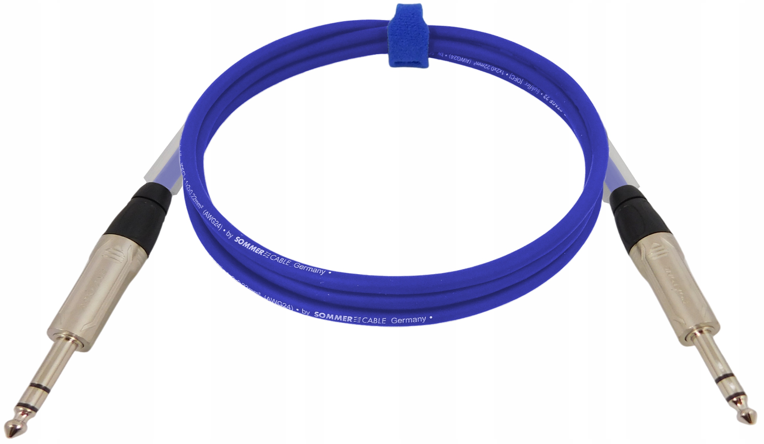 Kabel Sommer Stage Jack 6,3 mm Roxtone Stereo 25 m