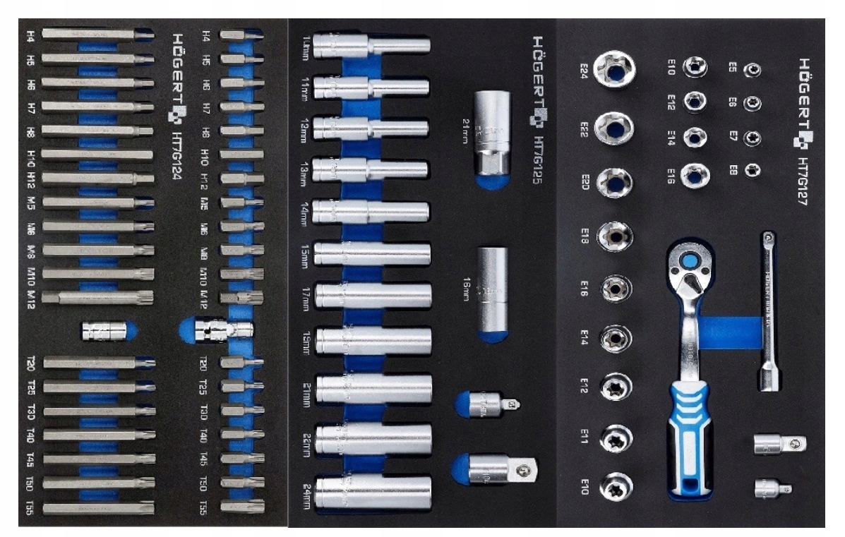 WOZEK SZAFKA NARZEDZIOWA 171 elementow HT7G052 Producent code HT7G046