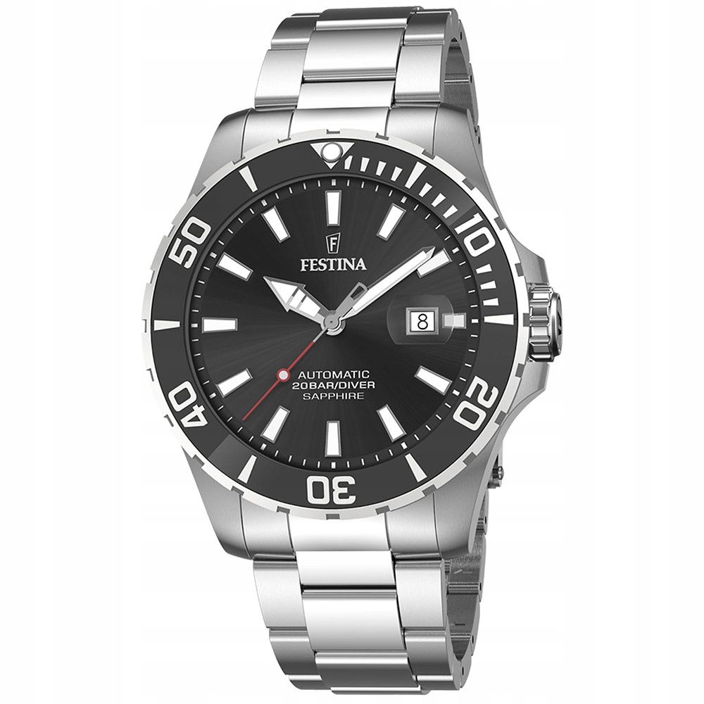 Stříbrné Hodinky Festina F20531-4 Návod