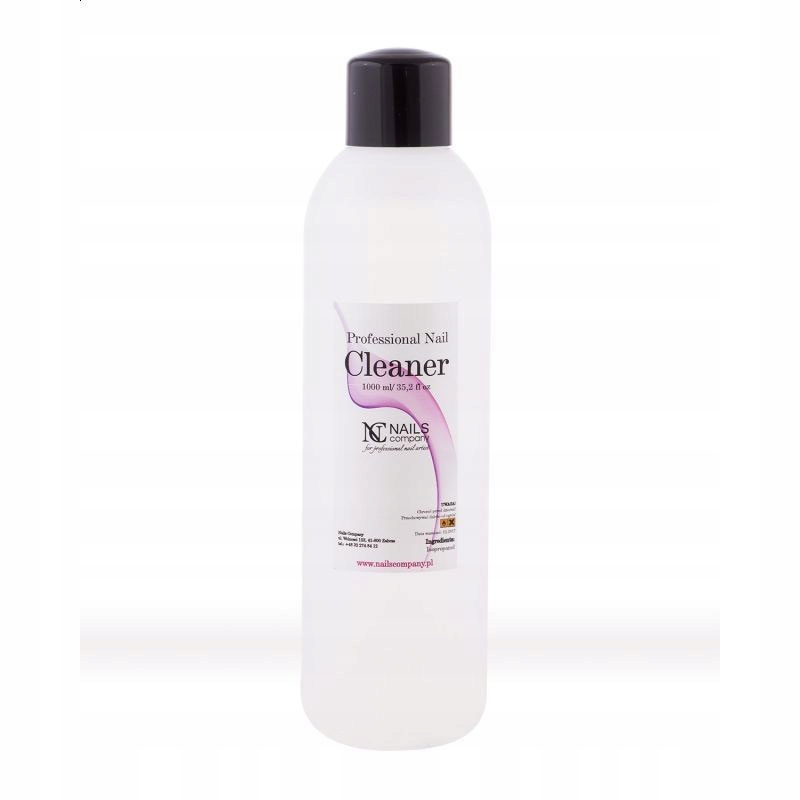 Nails Company cleaner odtłuszczacz premium 1000ml Zakres pojemności 1000 ml i więcej