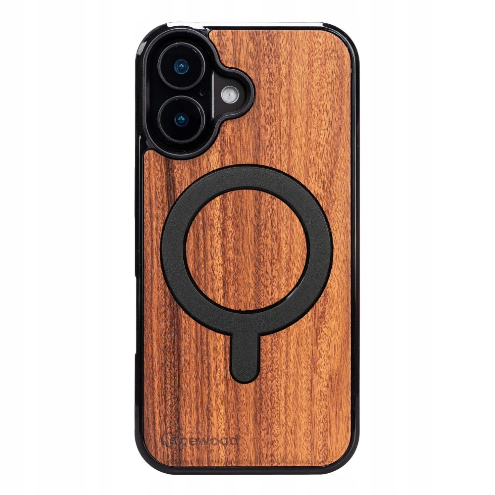 Dřevěné Pouzdro Bewood pro iPhone 17 Palisander Santos s MagSafe