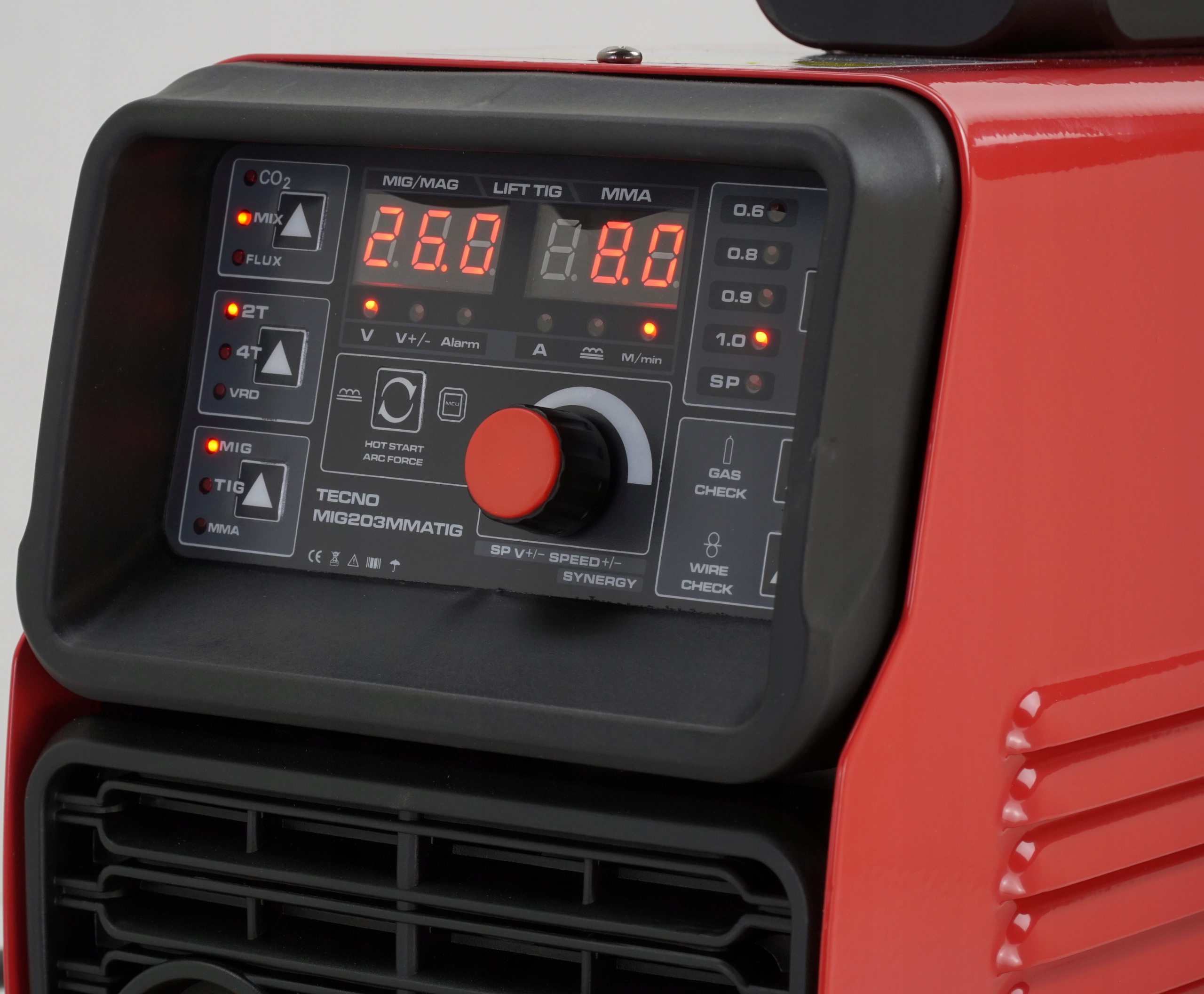 Spawarka MIGOMAT 3w1 MIG 200 Synergia TIG zestaw Producent code TECNO MIG203MMATIG