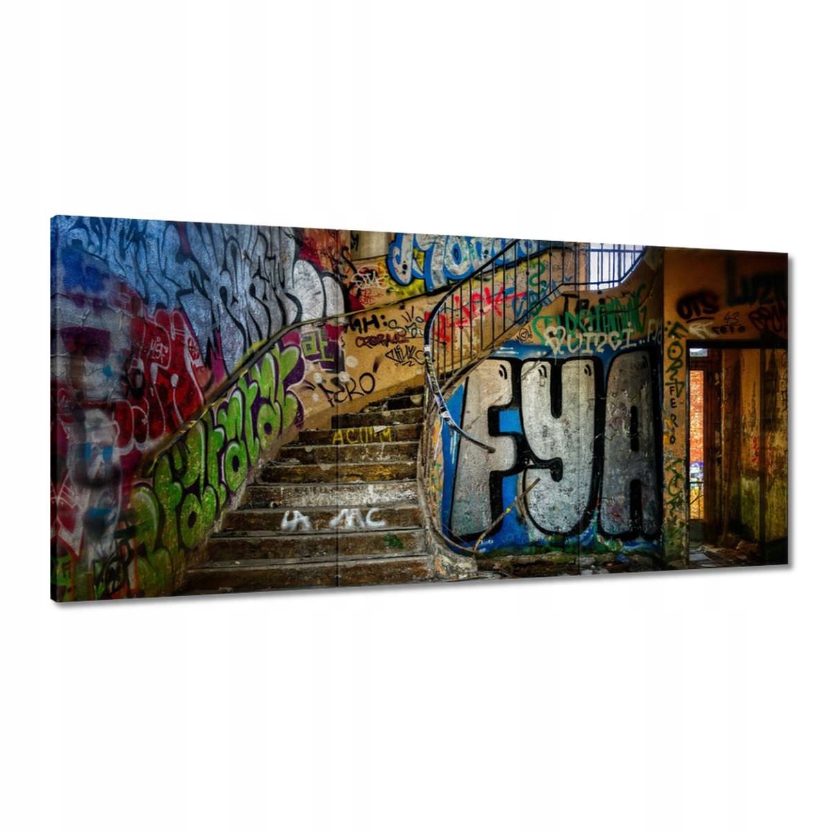 Obrazy 180x90 Graffiti Murale