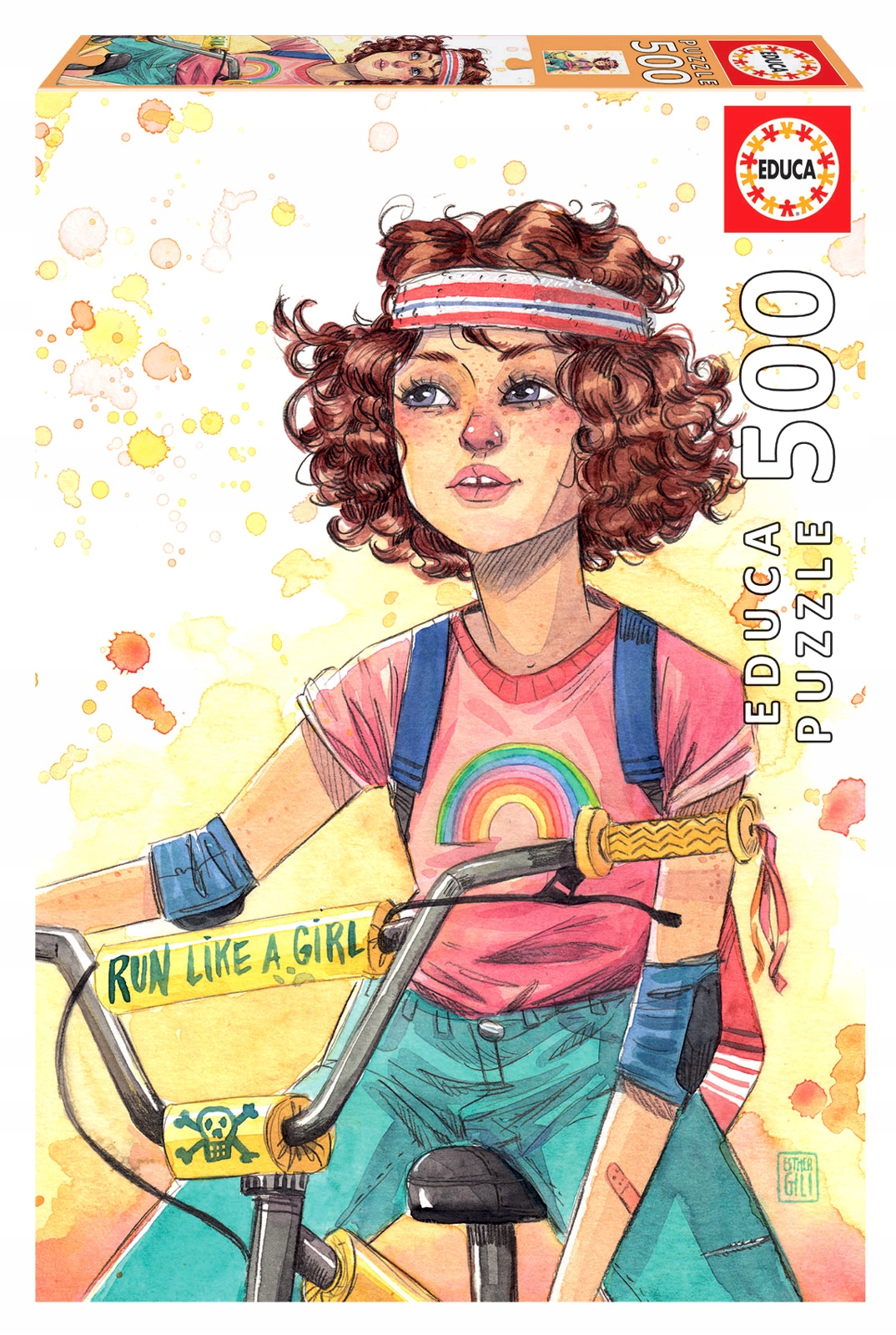 

Educa Puzzle 500 el Run Like A Girl Esther Gili
