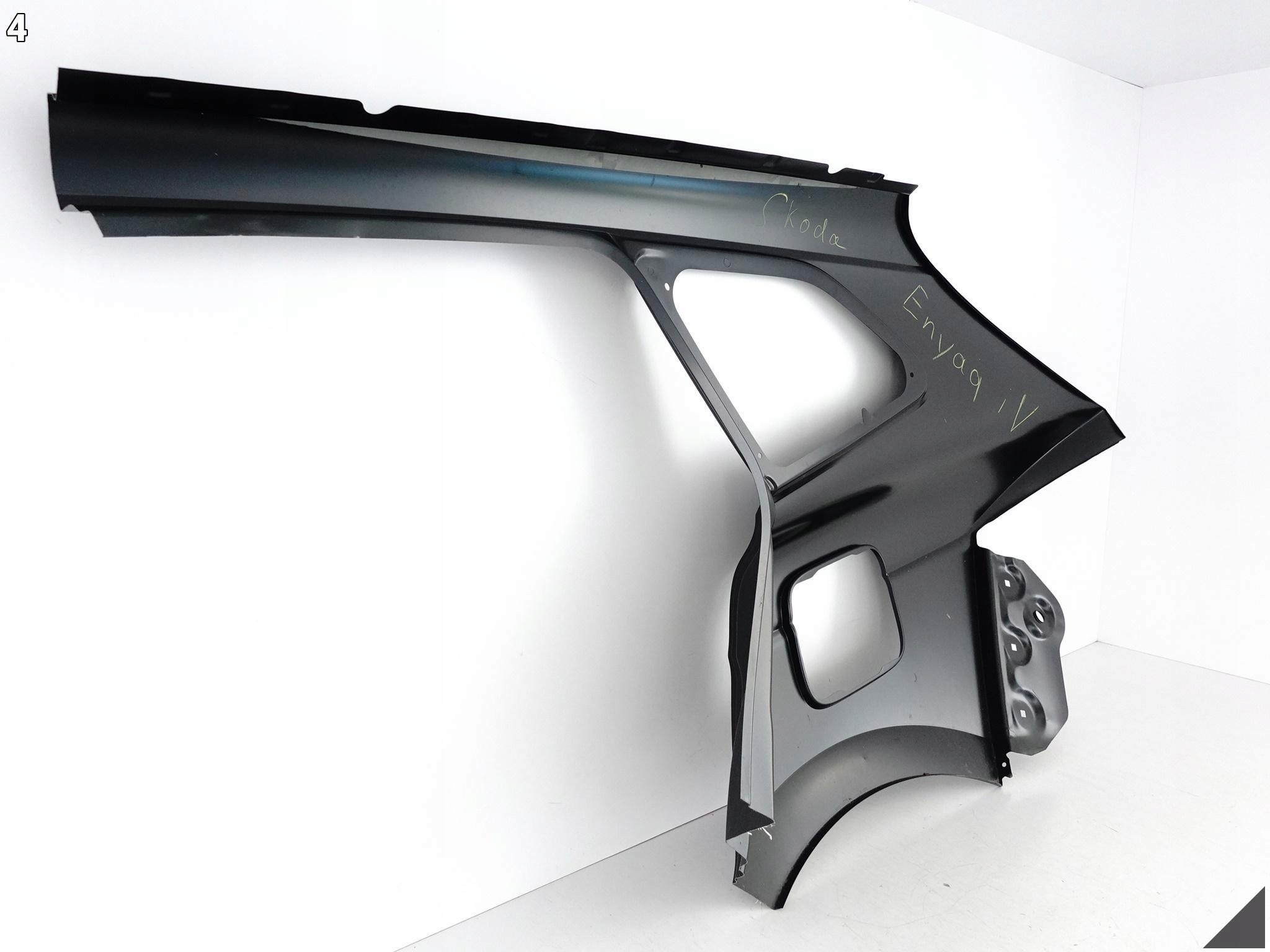 SKODA ENYAQ IV 5LA SUV 20- fender PANEL side pillar right rear part
