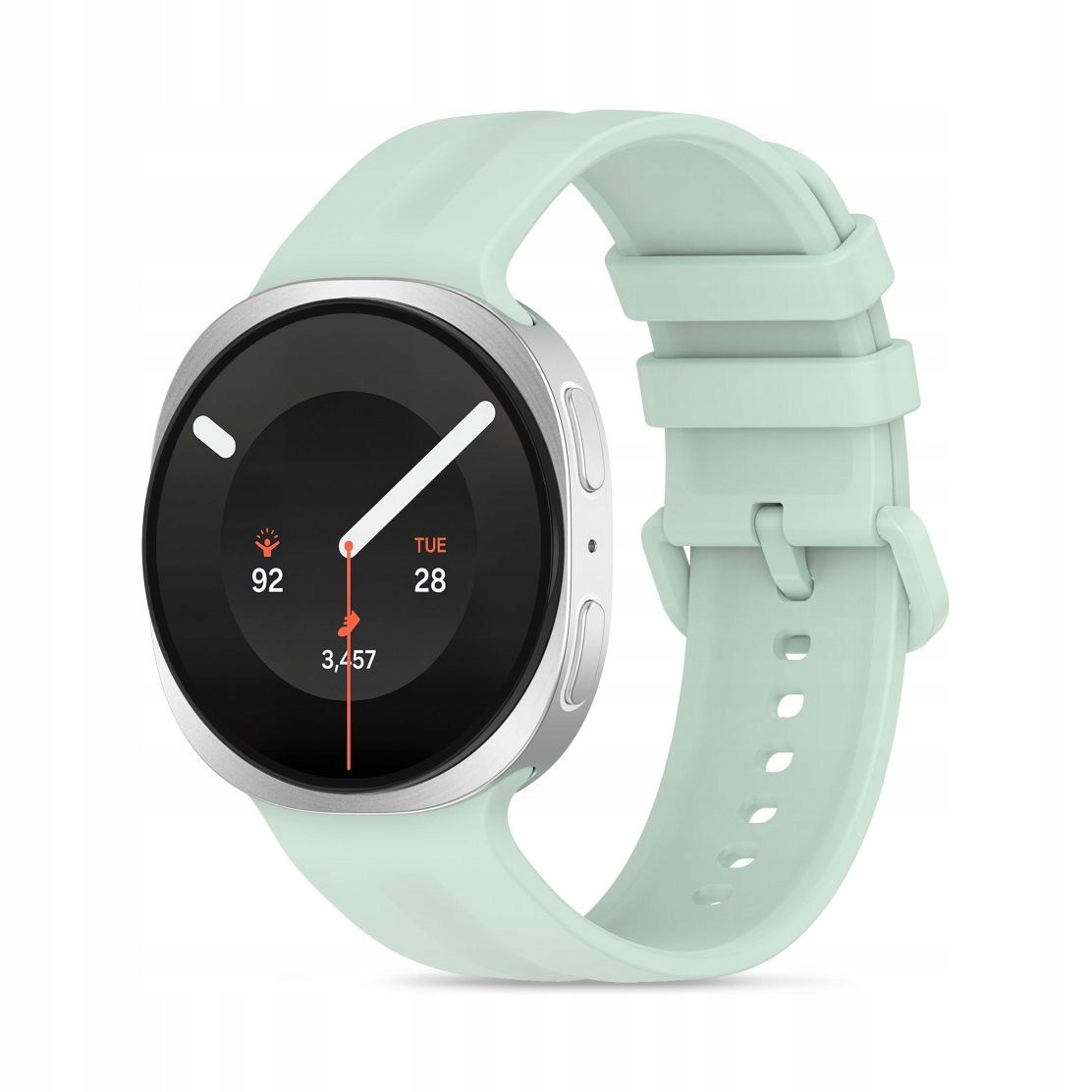 Pasek do Samsung Watch 8 9 Classic Tech-Protect Silicone Evo miętowy