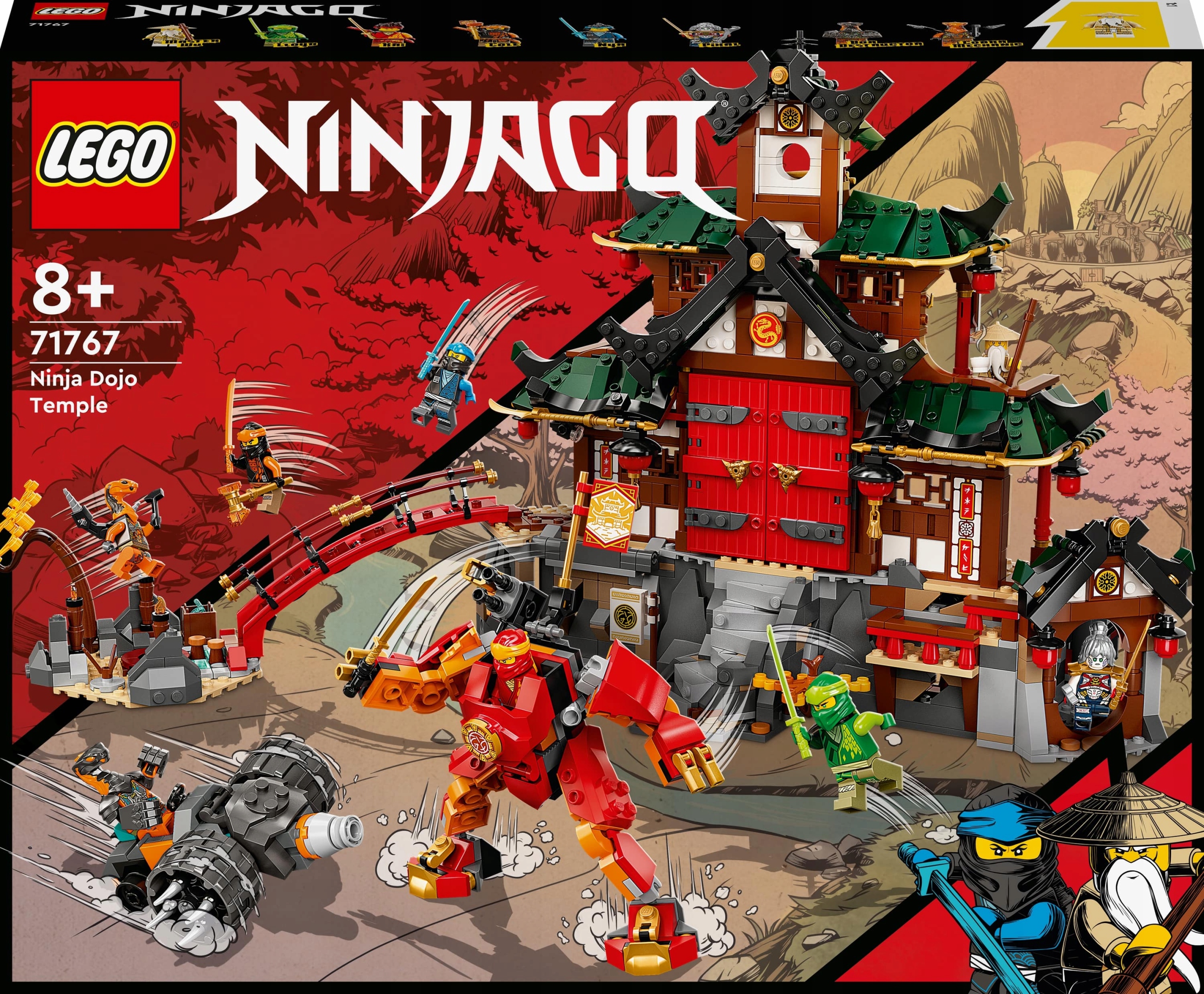 

Lego Dojo ninja w świątyni 71767