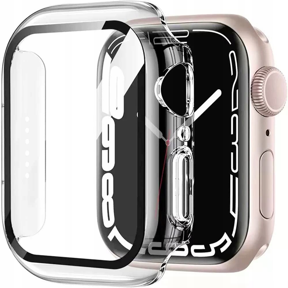 2w1 ETUI CASE + SZKŁO DO APPLE WATCH 7/8/9 45MM NAKŁADKA OBUDOWA