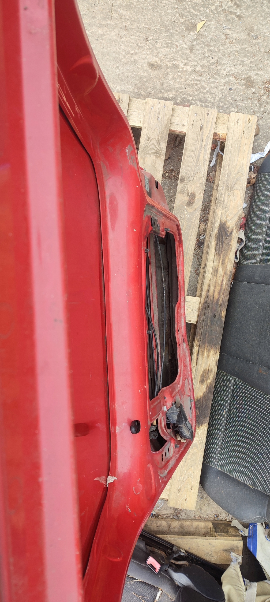 door right rear part right rear. sliding Renault Kangoo and
