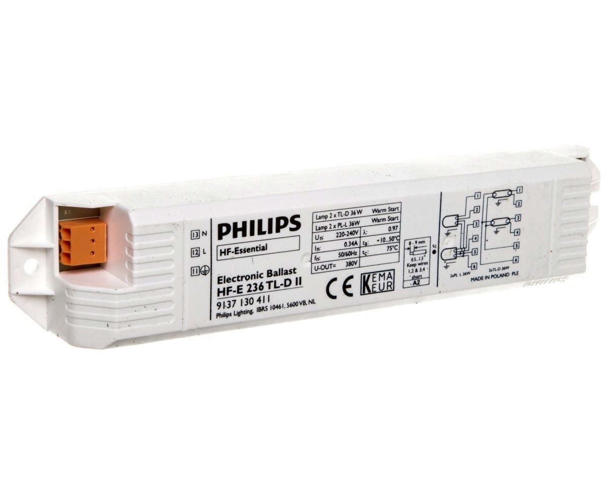 

Statecznik Elektroniczny Hf-e 236 Tl-d II 50/60HZ