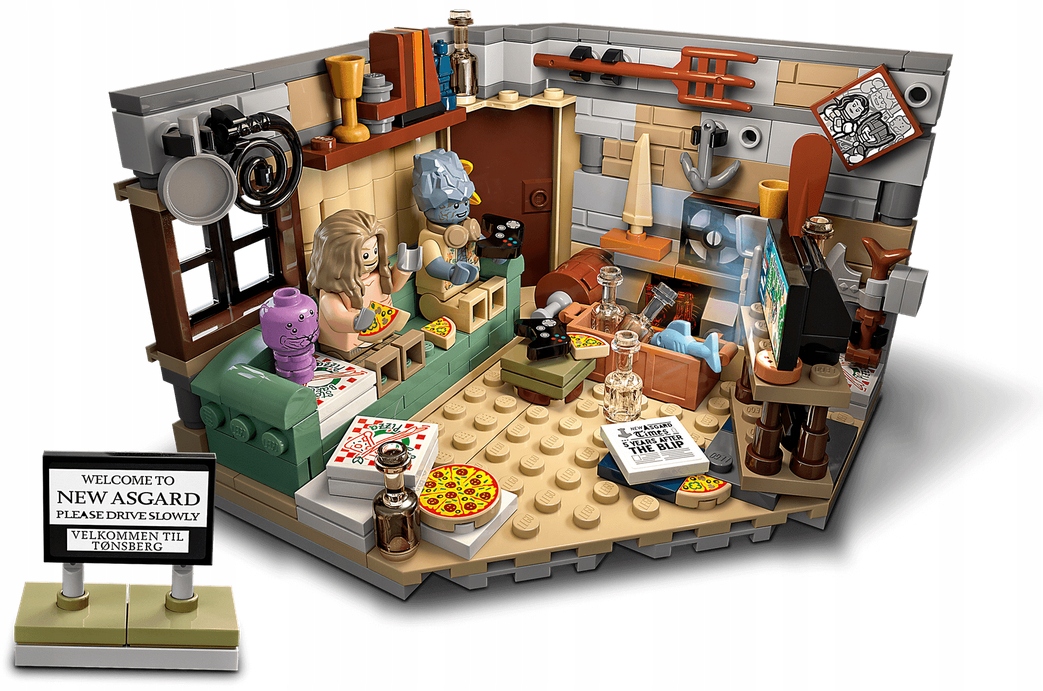 LEGO 76200 SUPER HEROES NOWY ASGARD GRUBEGO THORA Marka LEGO