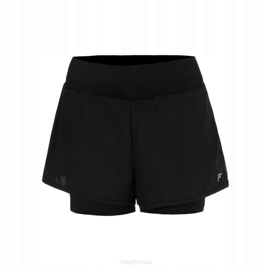 Spodenki tenisowe Fila Shorts Luna czarne S