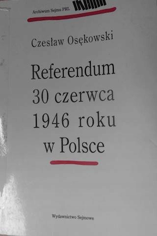 Referendum 30 czerwca 1946 roku - Osękowski