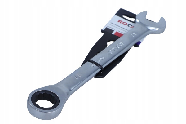 Klucz płasko oczkowy grzechotką Rooks 17mm OK-01.6010