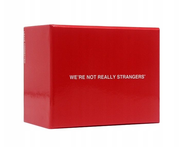 We Not Really Strangers Card Game - interactive 17 , Gry interaktywne Wydawca inny