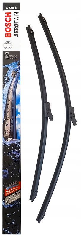 3397007638 - Щетки стеклоочистителя BOSCH AEROTWIN AUDI A6 4G C7 A6 AVANTC