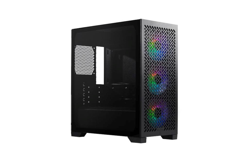 Cooler Master case Elite 302, Průhledná bočnice, mATX, 3x 120mm Argb…