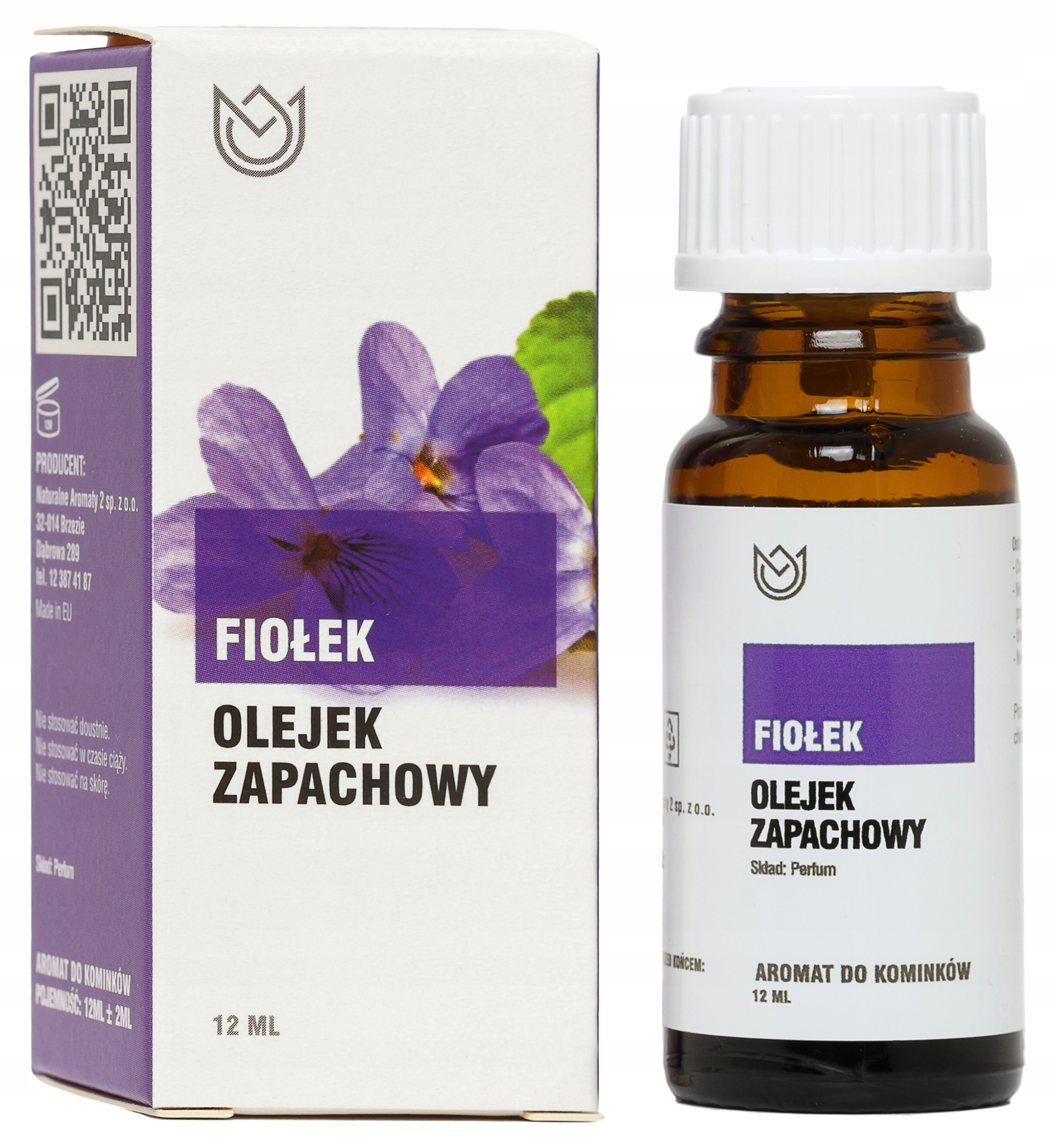 

Fiołek Olejek Zapachowy 12 ml, Fiołkowy