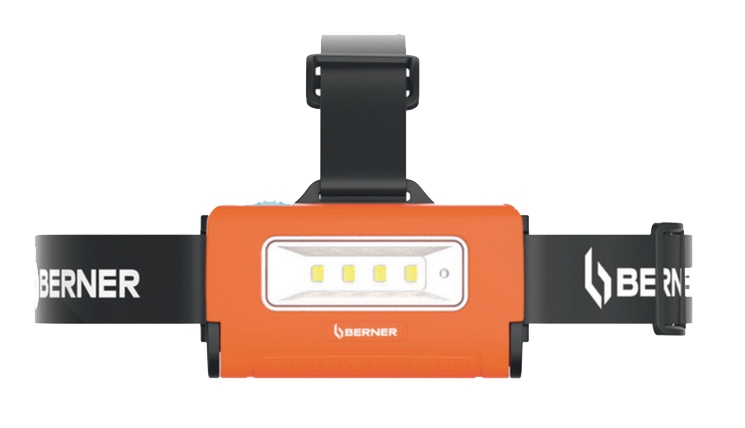LATARKA LAMPA CZOŁOWA LED 2W1 ACCU BERNER Kod producenta 335506