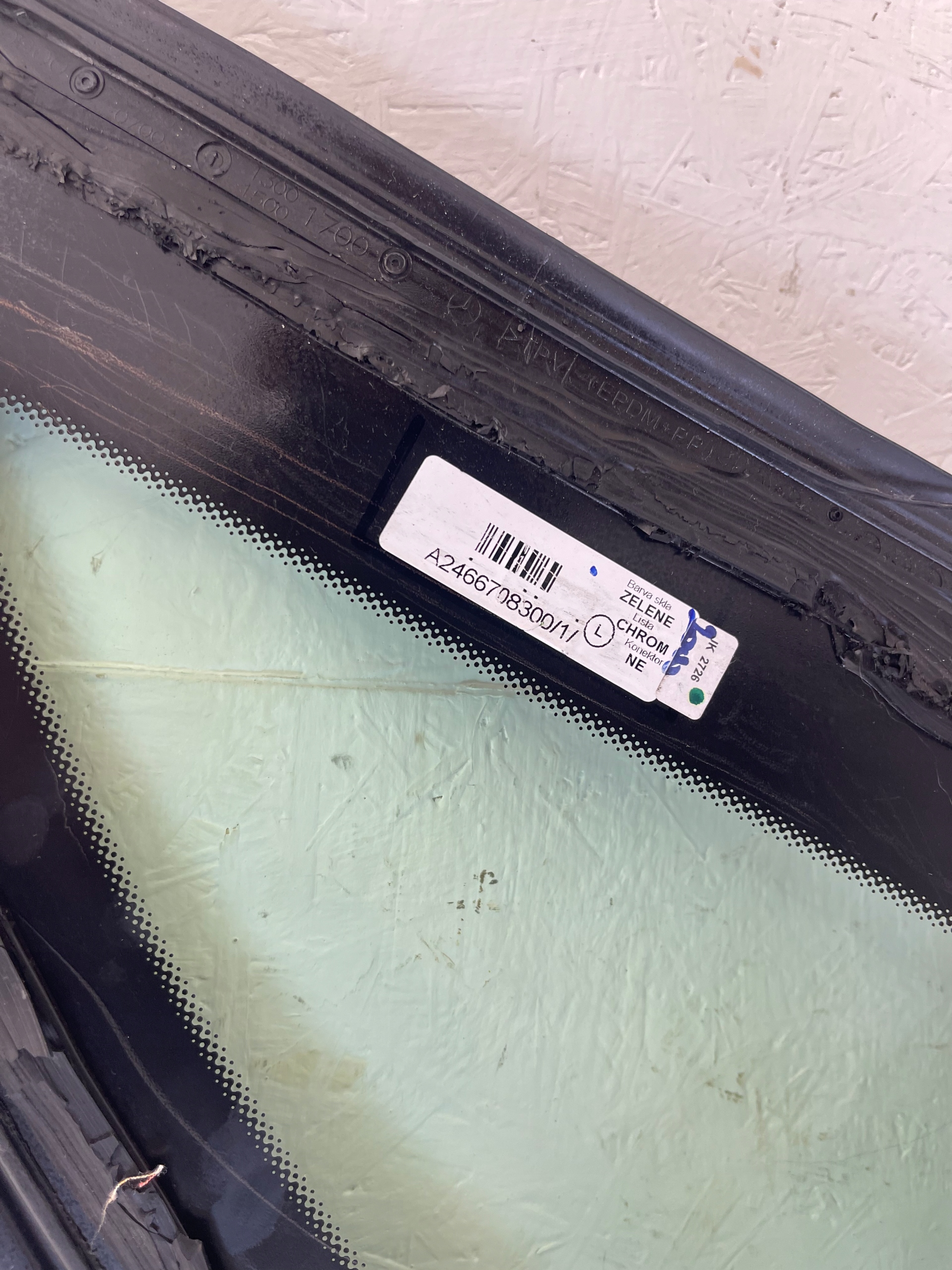 Mercedes-Benz B W246 W242 2014 left side window bodywork rear