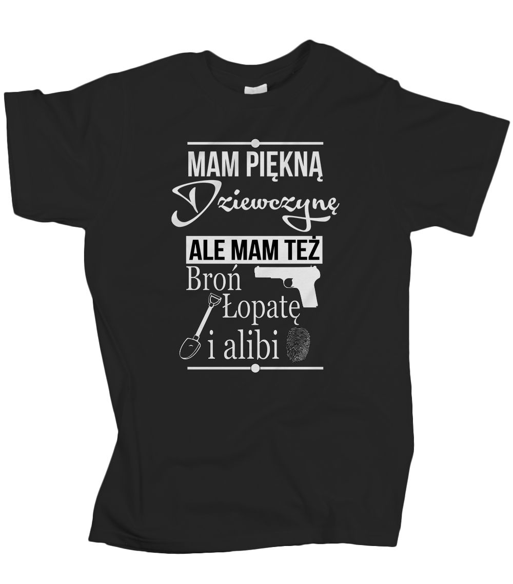 

Koszulka męska Mam piękną dziewczynę 4XL