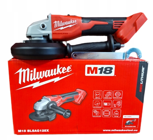 Szlifierka kątowa Milwaukee 18V M18 BLSAG125X 125MM M18BLSAG125X 4933492643