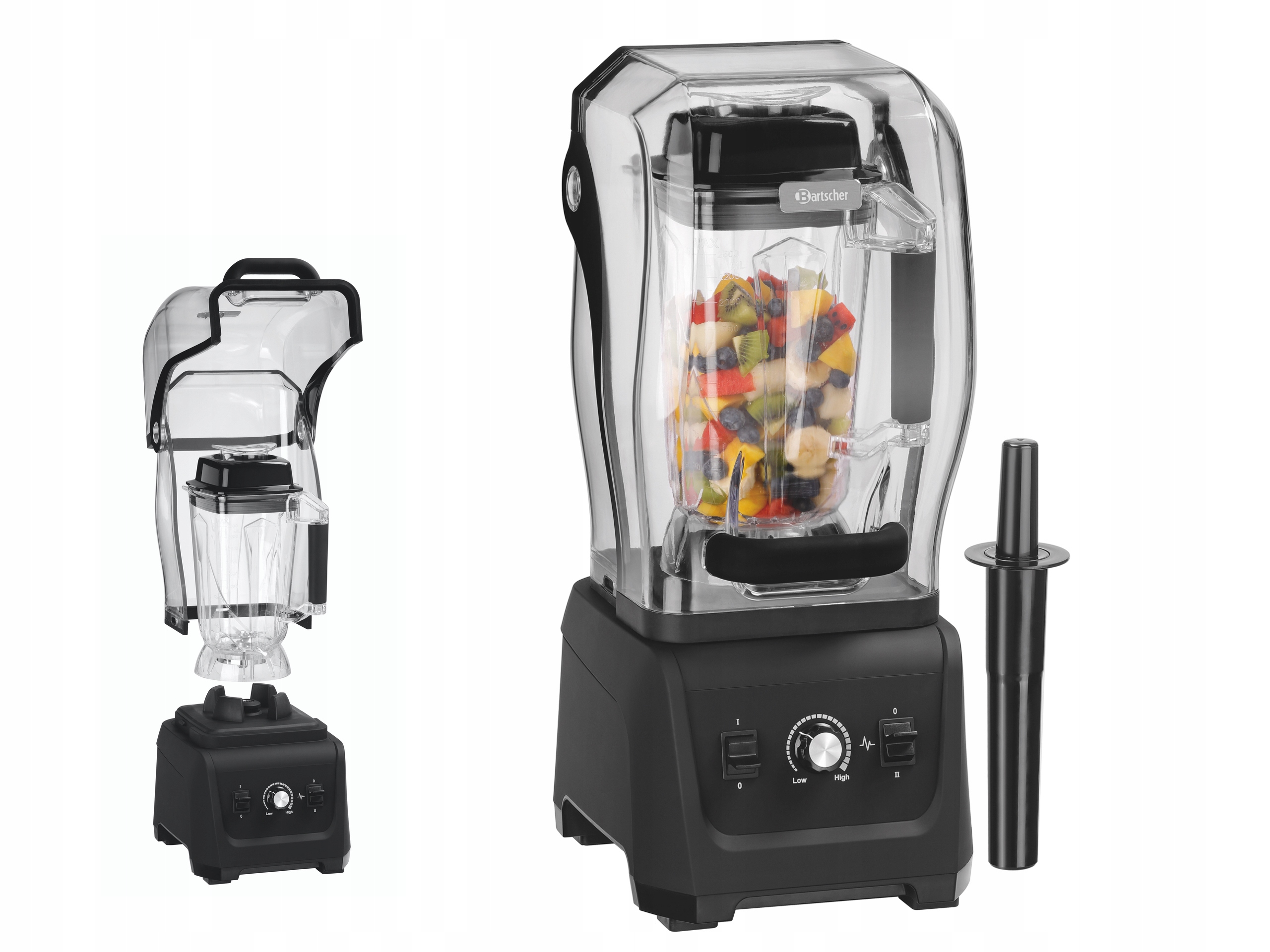 

Profesjonalny Blender Barowy Wysokoobrotowy 2,5L