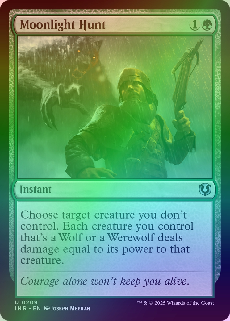 [mtg] Moonlight Hunt (inr) *foil*