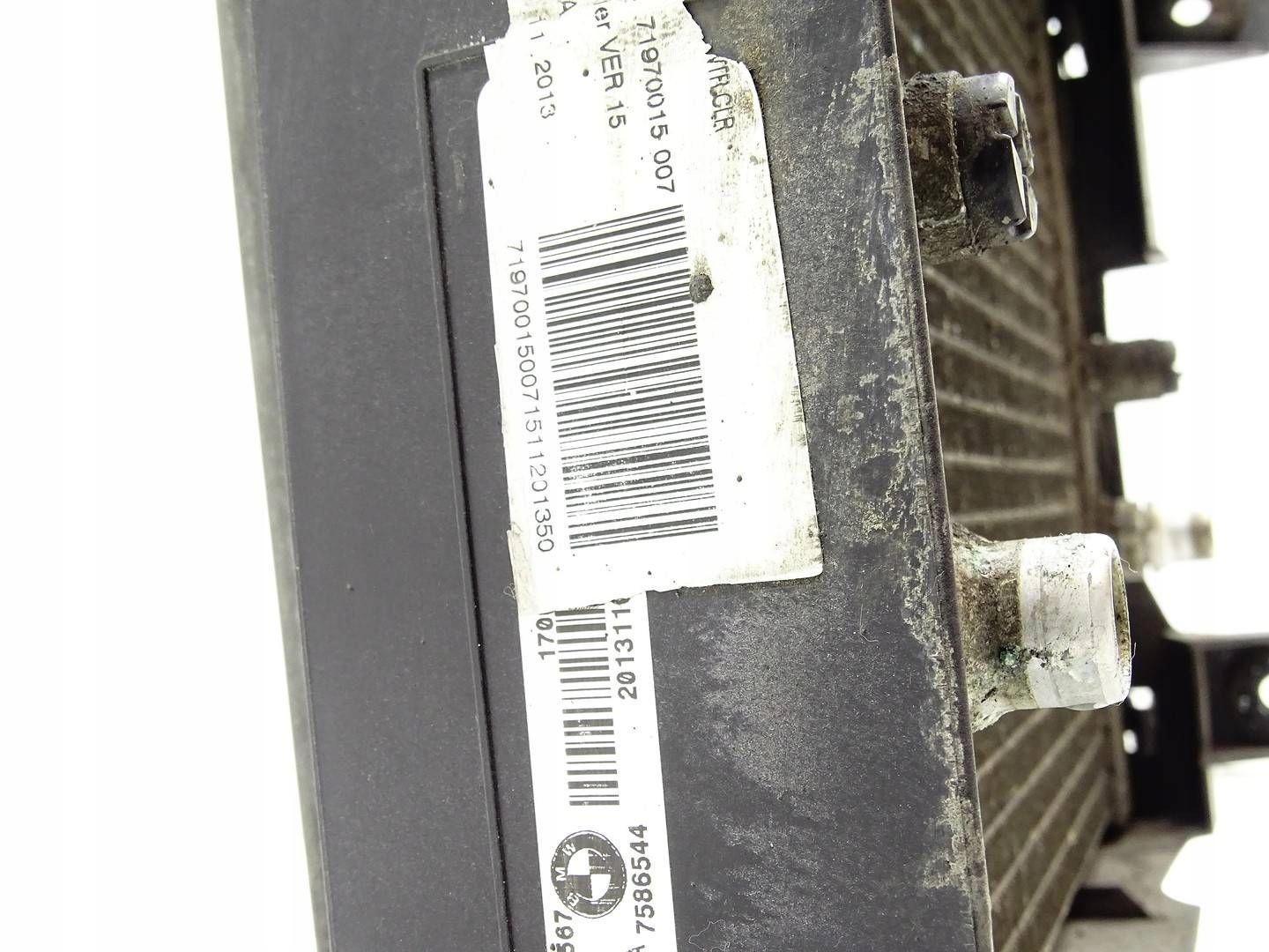 supplementary water cooler BMW X5 E70 X6 E71 3.0D M50D 7533477