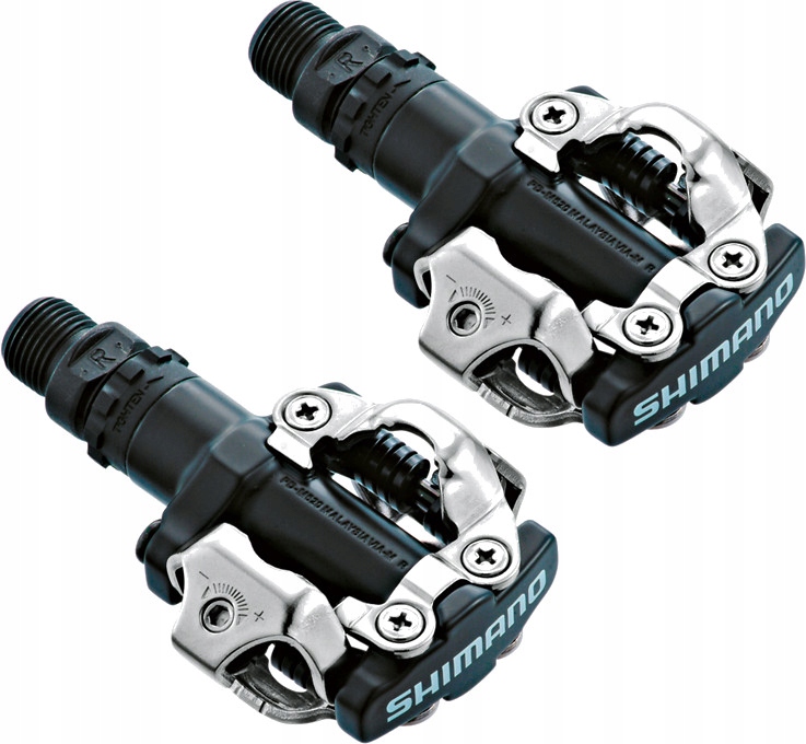 Pedały Rowerowe SPD Shimano PD-M520 + Bloki Enduro