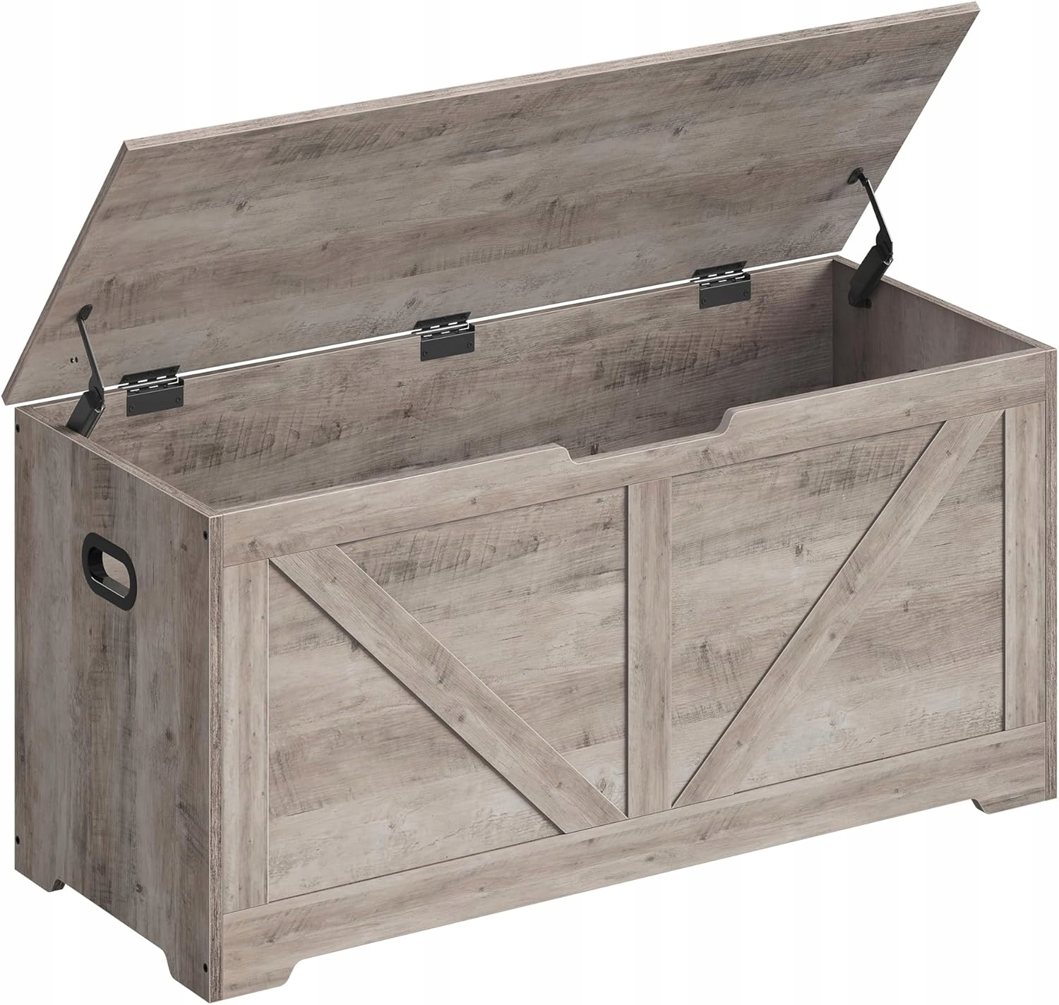 Skriňa Songmics 100 x 40 x 46 cm 184 l, odtiene šedej farby
