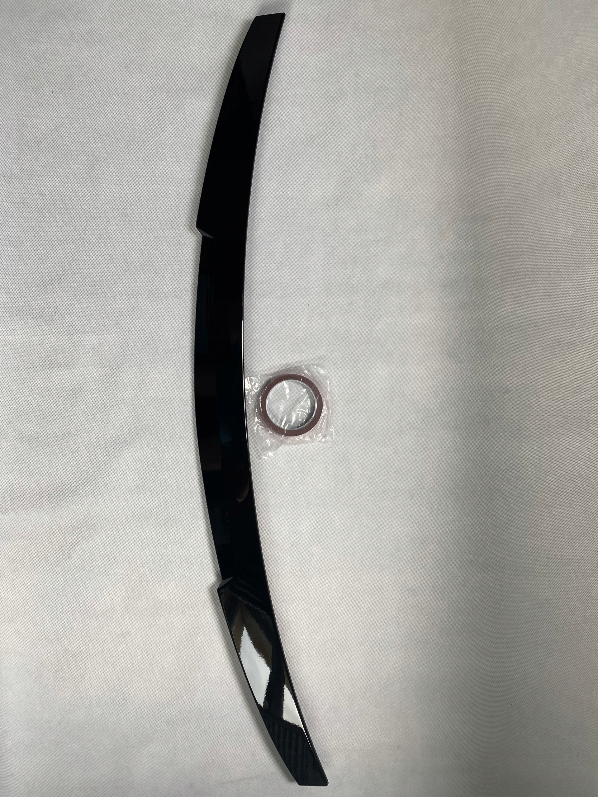 спойлер спойл Audi A4 B8 M4 черный глянец